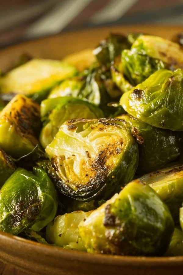 Crockpot Express Brussel Sprouts with Balsamic Vinegar